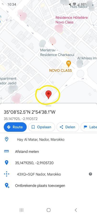Nador Khattabi 2-19 Eksteriør bilde